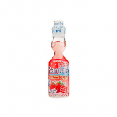 Ramune Japanese Soda Drinks Strawberry 200ml